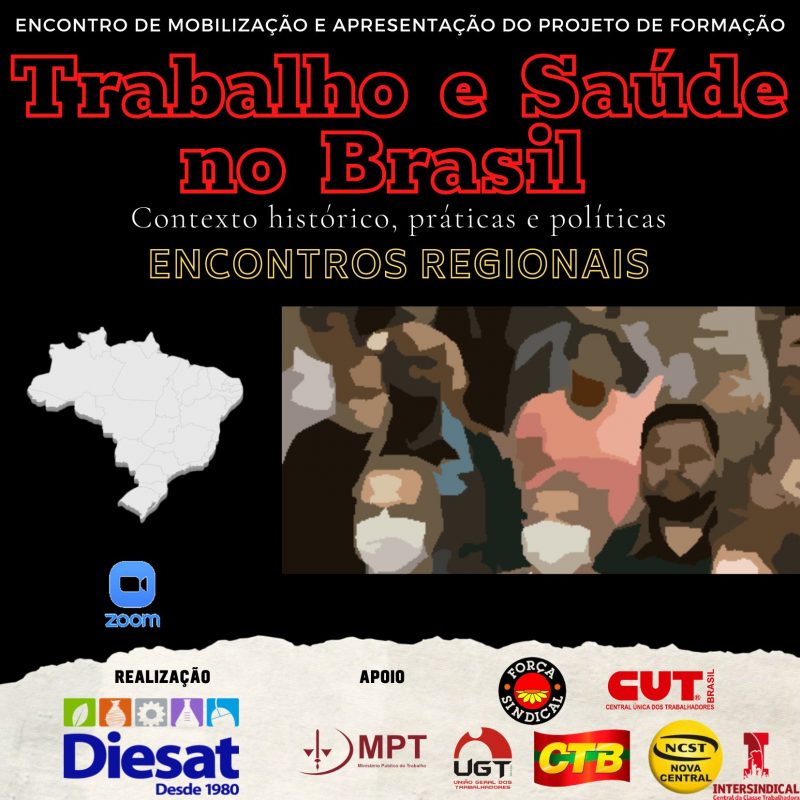 Diesat promove reuniões regionais do projeto "Trabalho e Saúde no Brasil: Contexto histórico, práticas e políticas".