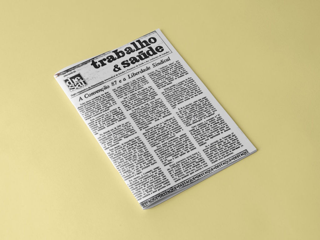 Revista Trabalho & Saúde - Nº 01