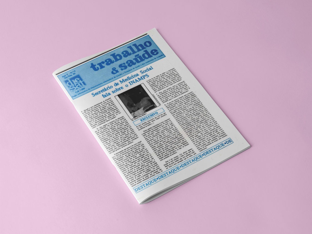 Revista Trabalho & Saúde - Nº 01