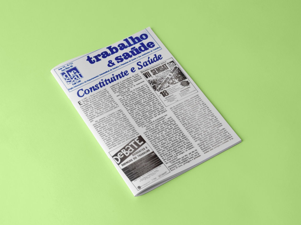 Revista Trabalho & Saúde - Nº 01