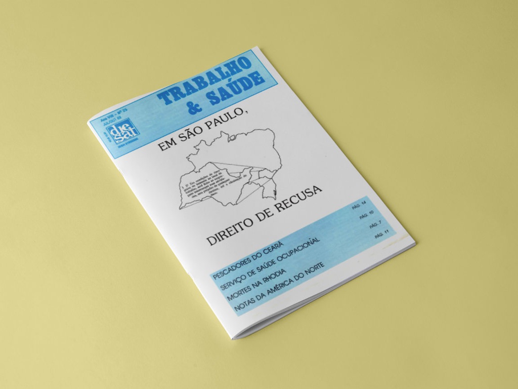 Revista Trabalho & Saúde - Nº 01