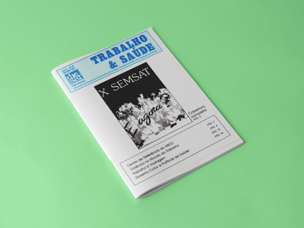 Revista Trabalho & Saúde - Nº 01